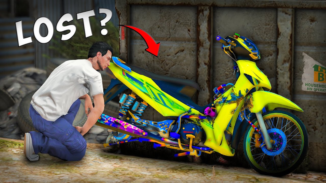 Restoring a LOST Honda Motor Bike sa GTA5