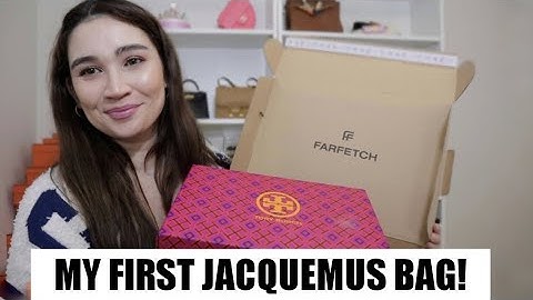 MY FIRST EVER JACQUEMUS BAG! Luxury Haul with Farfetch Discount Code!