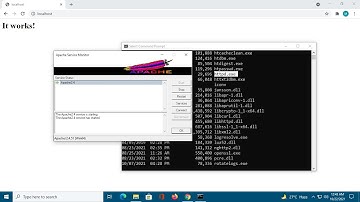 How to install apache2.4 server zip file in windows 10/11 as a service | works with apache2.4 server