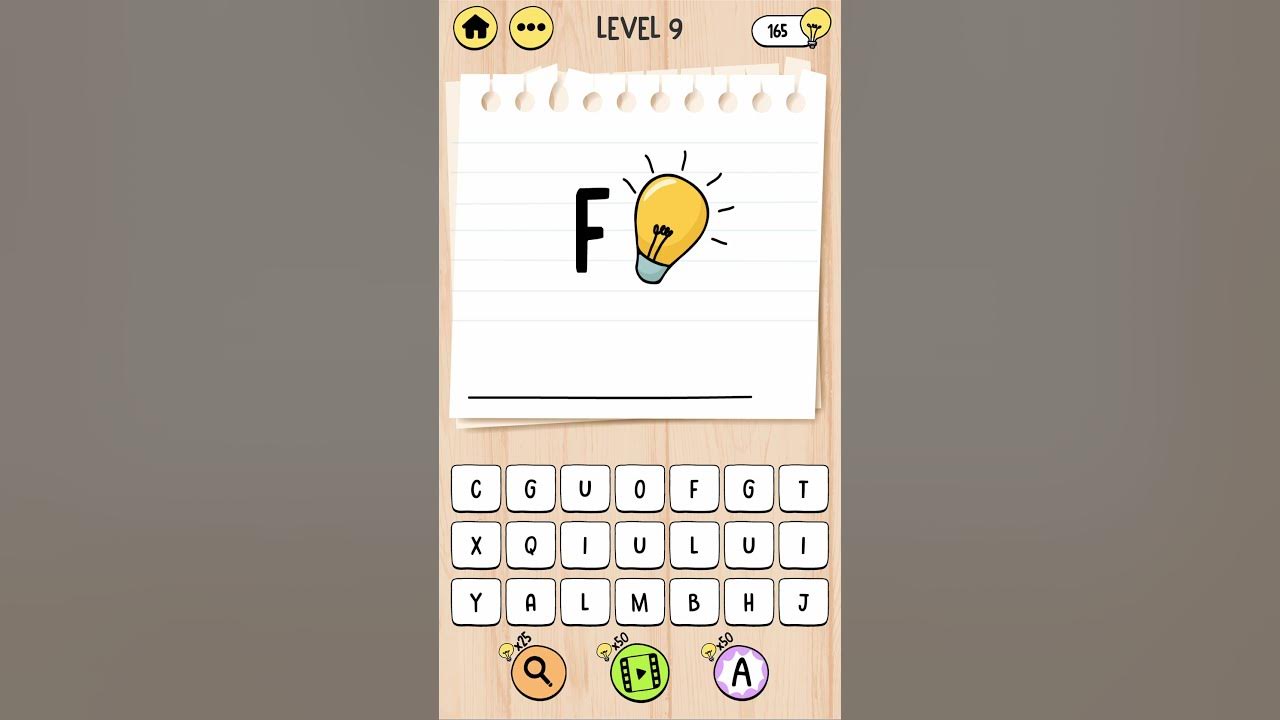 Brain Test Tricky Words Level 9 Answer