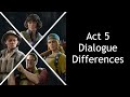 Back 4 Blood - Act 5 Dialogue Differences