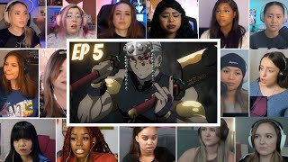 Demon Slayer Season 2 Episode 12 Girls Reaction Mashup Entertainment District Arc Ep 5