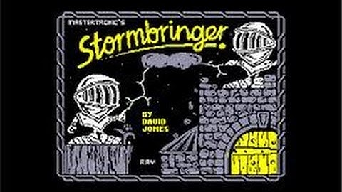 Stormbringer Review for the Amstrad CPC by John Gage