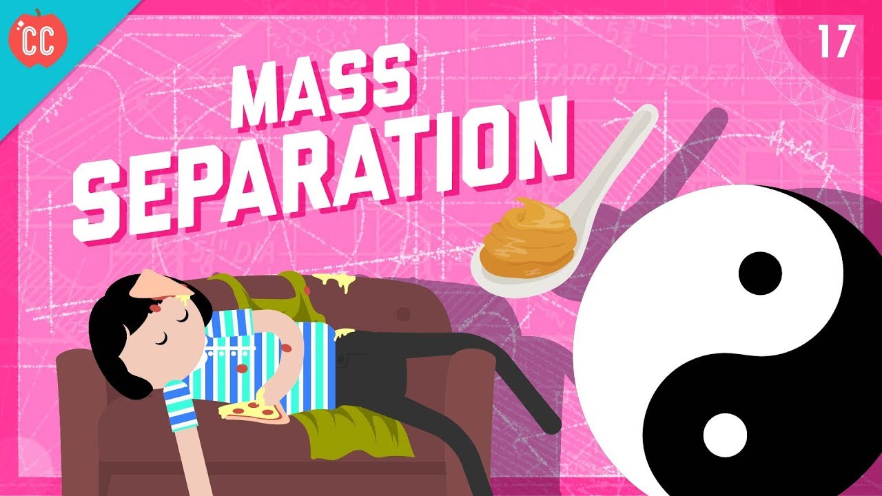 ⁣Mass Separation: Crash Course Engineering #17