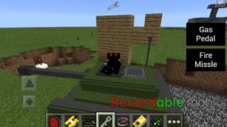 Tanks mod minecraft pe screenshot 3