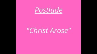 Easter Sunday, 2020: Postlude