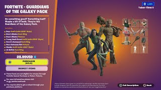 The NEW Guardians Of The Galaxy Pack Is $28.99?! (Drax, Groot and Mantis Skins)