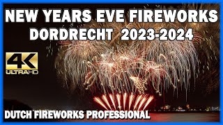 Dordrecht Nieuwjaarsvuurwerk \ New Years Eve 2023-2024 - Dutch Fireworks Professional - oud en nieuw