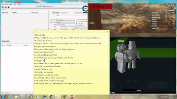 [ROBLOX]How to speed hack without game being shutdown!!