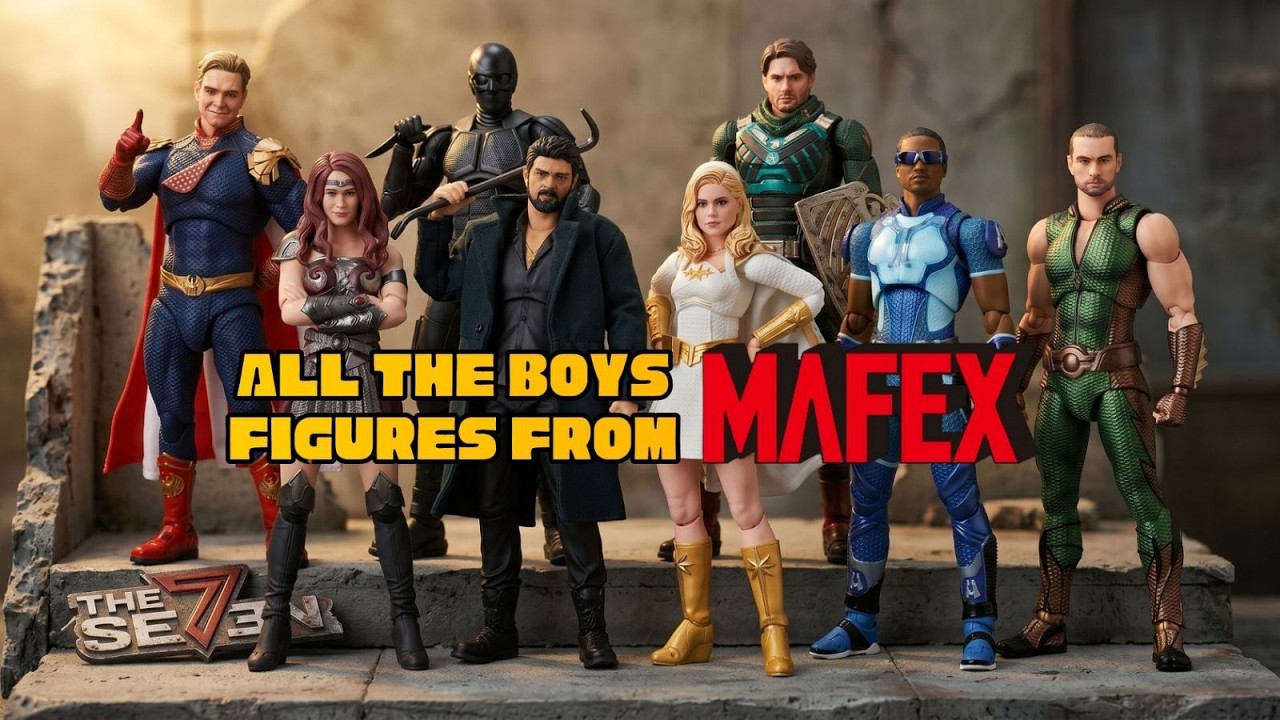 Every Mafex The Boys Figure inculding The Final Season Reveals
