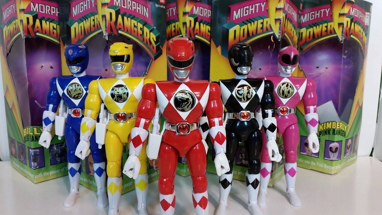 Original Mighty Morphin Power Rangers Figures Review