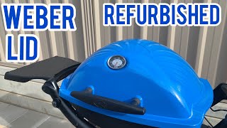 WEBER BABY Q: How To Respray Weber Q Lid