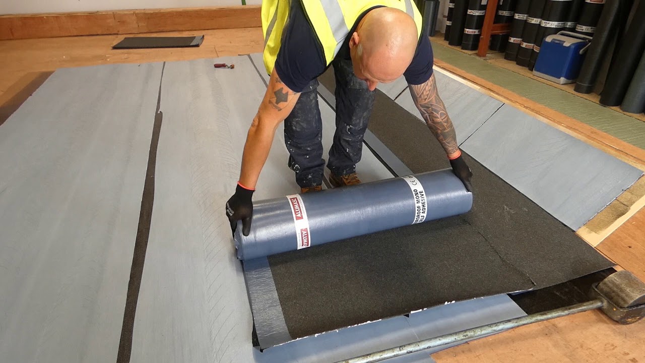 Euroroof Duo Self Adhesive Underlay Installation Demonstration