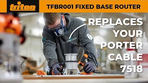 NEW Triton Fixed Base and Trim Routers at IWF Atlanta | TFBR001 + TMNRTR