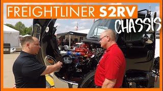 Freightliner Custom Chassis S2RV Super C Diesel Motorhome Chassis With Factory Rep