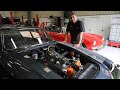 Ferrari 250 GT Lusso restoration at Barkaways - first start up