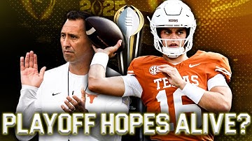 The Texas Longhorns Are BACK ... In The College Football Playoff Race