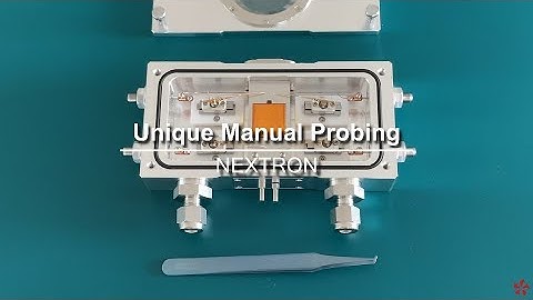 [Micro Probe System] Unique Manual Probing