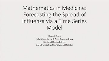 Mathematics in Medicine: Forecasting the Spread of Influenza via a Time Series Model