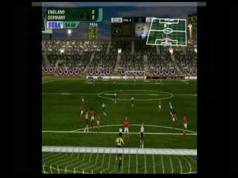 UEFA DREAM SOCCER Dreamcast Gameplay