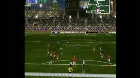 UEFA DREAM SOCCER Dreamcast Gameplay
