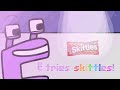  eats skittles animated  audio by popcakez342