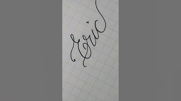 Calligraphy #handwriting #lettering #writing #signature #art #shortvideo ☆Eric ☆