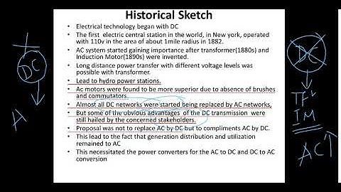 HVDC transmission systems Introduction