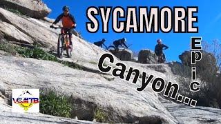 Mountain biking at Sycamore Canyon