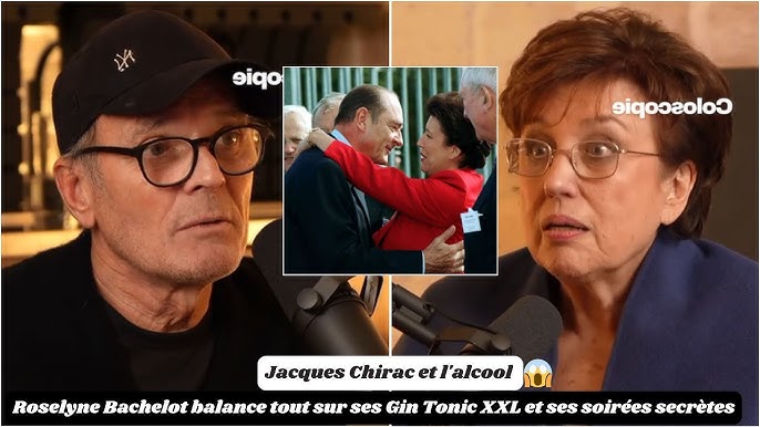 Jacques Chirac et l'alcool, Roselyne Bachelot balance tout sur ses Gin  Tonic XXL avec Laurent Baffie - YouTube