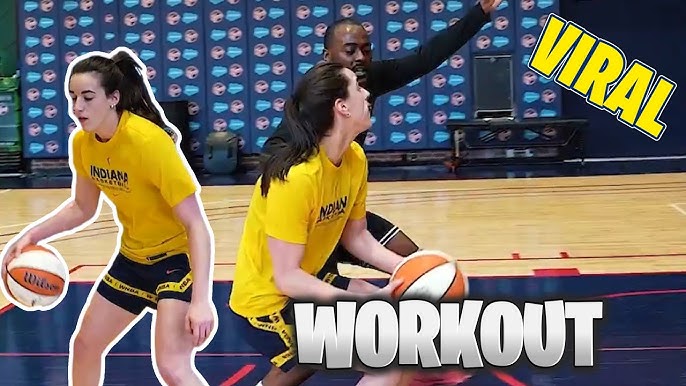Caitlin Clark Going VIRAL In NEW WORKOUT FOOTAGE With Coach Keith Porter!