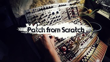 Patch from Scratch - Verbos Random Sampling playing the Harmonic Oscillator (no talking)