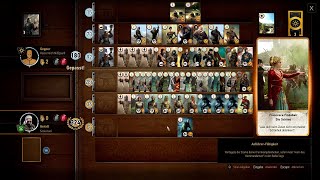 The Witcher 3: Gwent - High Score (Scoia'tael) / 378 points match - 360 points round