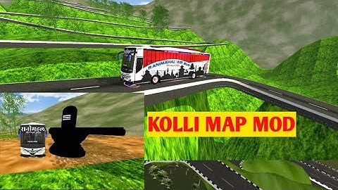 Kolli mountain map mod in bus simulator Indonesia | Green hills temple |