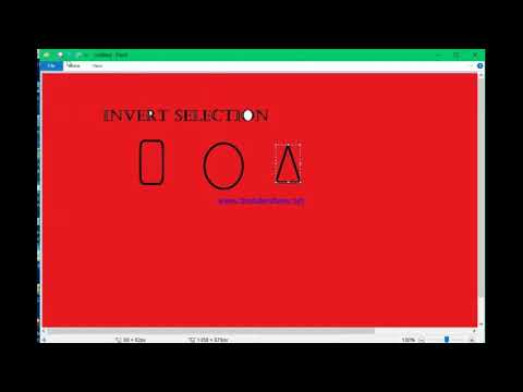 More On Paint You - How To Use Invert Selection In Paint More On Paint You - How To Use Invert Selection In Paint