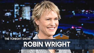 Robin Wright Shares André the Giant Story and Talks Working with Millie Bobby Brown | Tonight Show