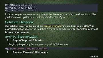 How to Remove Punctuation and Non-ASCII Characters in Scala using Spark-SQL