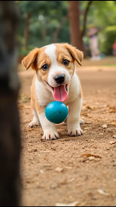 Download lagu Little Puppy Doing Funny Tricks With Ball #puppy #cute #funny #dog #viral #shorts