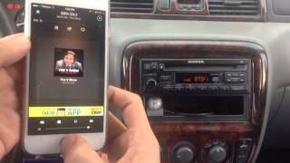 Hands free kit FM transmitter for iPhone