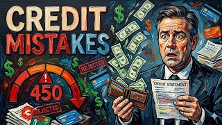 These Credit Score Mistakes Are Draining Your Wallet