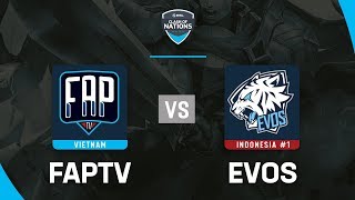 FAPTV vs EVOS - ESL Clash Of Nations 2019 - Garena Liên Quân Mobile