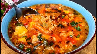 You have never tasted such a delicious and filling soup! Everyone asks for more!