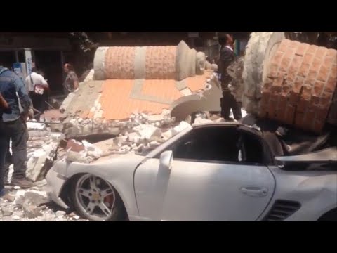 Vídeo: Atriz Compartilha Vídeo Do Terremoto No México