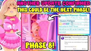 Another Update Confirmed Coming And This Could Be The Next Phase Royale High Campus 3 Update News