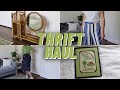 THRIFT HAUL - Apartment Decor & Clothes