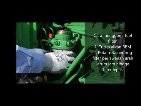 Video: Bagaimana Anda mengeluarkan sistem bahan bakar John Deere?