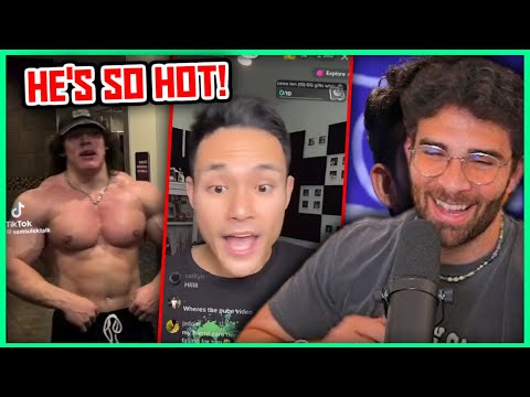 Thumbnail for Hasan & Felix Biederman React to Kevin Leonardo & ''Hot Guy'' TikToks | Hasanabi Reacts