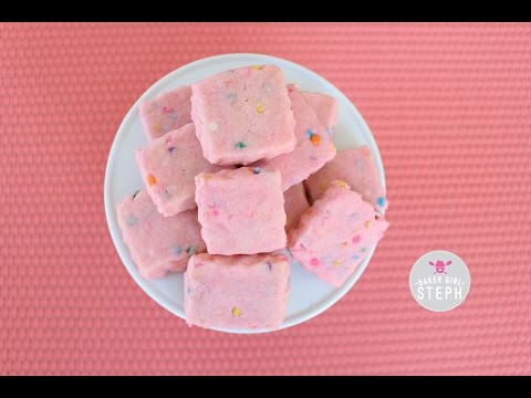 CONFETTI SHORTBREAD COOKIES || Shortbread Cookies || Fairy Bites