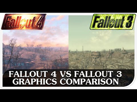 FALLOUT 4 VS FALLOUT 3 GRAPHICS COMPARISON