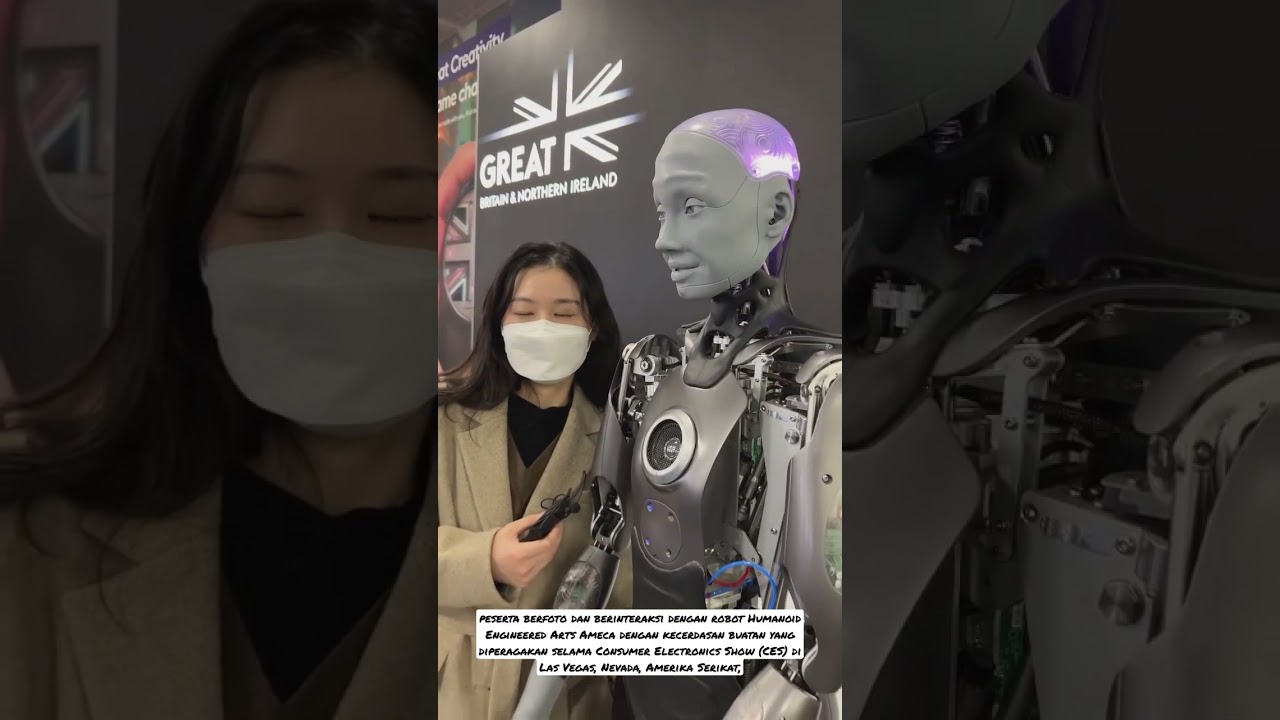 Mengejutkan! Inilah Ameca, Robot Humanoid yang Mampu Tampilkan Ekspresi Wajah seperti Manusia